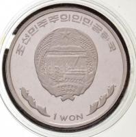 Észak-Korea 2001. 1W Al "Rövidszárnyú gömbölyűfejű-delfin" T:PP fo.
North Korea 2001. 1 W...