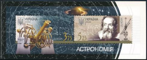 Europa CEPT Astronomy stamp-booklet Europa CEPT Csillagászat bélyegfüzet