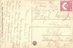 Szada, utcakép a Római katolikus templommal