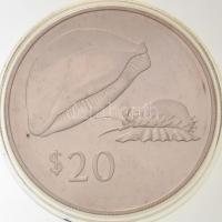 Fidzsi-szigetek 1978. 20$ Ag "Arany tengeri csiga" T:1-
Fiji Islands 1978. 20 Dollars Ag ...