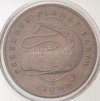 Gibraltár 1995. 1C Cu-Ni "Nagy ámbráscet" T:1-
Gibraltar 1995. 1 Crown Cu-Ni "Sperm ...