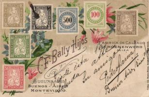 Stamps of Switzerland Litho (b)