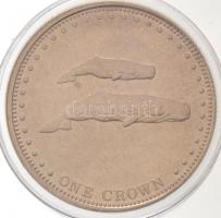 Tristan da Cunha 2008. 1C Cu-Ni "Bálnák" T:1,1-
Tristan da Cunha 2008. 1 Crown Cu-Ni &quo...
