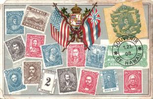 Stamps of Hawai (b)