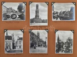 cca 1930 Egy olasz utazás képei. Több, mint 150 kép albumban / Italy more than 150 photos in album