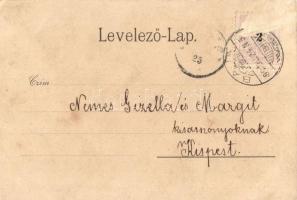 1899 Baja, Tóth Kálmán tér, Zirc-ciszterci rend társasháza, Goldschmidt Zsiga, Preimayer P. és Morva...