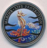 Palau 1995. 1$ Cu-Ni Csikóhal és tűzhal T:PP Palau 1995. 1 Dollar Cu-Ni Seahorse and lion fish C:PP Krause KM#11