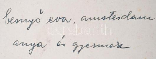 Besnyő Éva (1910-2003): A tavasz. Vintage fotóművészeti alkotás. Pecséttel jelezve. Szélén kis besza...