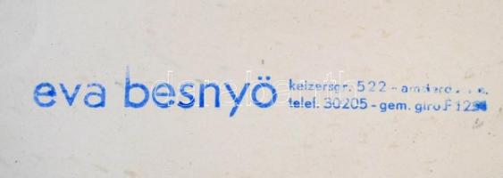 Besnyő Éva (1910-2003): A tavasz. Vintage fotóművészeti alkotás. Pecséttel jelezve. Szélén kis besza...