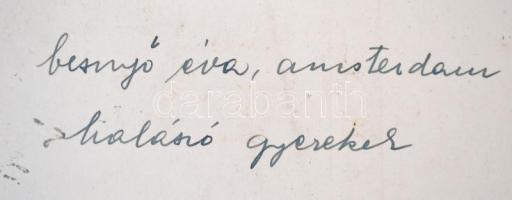 Besnyő Éva / Eva Besnyö (1910-2003): Horgászok Vintage fotóművészeti alkotás. Pecséttel jelezve.  / ...