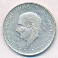 Mexikó 1955. 5P Ag Hidalgo T:1-,2  Mexico 1955. 5 Pesos Ag Hidalgo C:AU,XF Krause KM#469
