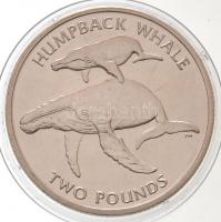 Déli-Georgia és Déli-Sandwich-szigetek 2006. 2Ł Cu-Ni "Hosszúszárnyú bálna" T:1,1-
South ...