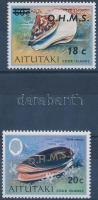 Hivatalos bélyegsor 2 értéke, 2 values of official stamp set