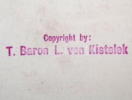 báró kisteleki Lévay Tibor (1895-?): Lovas kirándulás. Vintage zselatinos ezüst nagyítás. Pecséttel ...