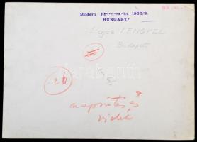 1938 Lengyel Lajos (1904-1978): Napsütéses Balaton-felvidék. A Modern Fotográfiában publikált fotó. ...