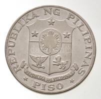 Fülöp-szigetek 1969. 1P Ag "100 éve született Aguinaldo" T:1-
Philippines 1969. 1 Piso Ag...