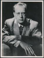 cca 1950 Alois Melichar, Elisabeth Reichelt, Walter L. Willy Schneider opeaénekesek és zeneszerzők e...