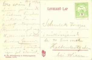 Lőcse, Levoca; Városháza. Schulek Frigyes építésznek (akinek a tervei alapján restaurálták a városhá...