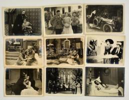 Berky Lili (1886-1958) színművésznő fotó hagyatéka. Összesen 222 db fénykép fotólap, képeslap a szín...