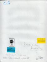 cca 1992 Menesdorfer Lajos (1941-2005) budapesti fotóművész hagyatékából 2 db feliratozott vintage f...