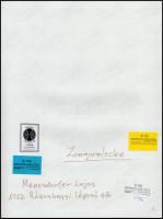 cca 1992 Menesdorfer Lajos (1941-2005) budapesti fotóművész hagyatékából 2 db feliratozott vintage f...
