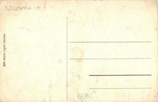 Mezőlaborc, Medzilaborce; vasútállomás. Rubin Lipót kiadása / Eisenbahnhstation / Railway station (k...