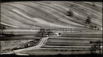 cca 1977 Zsigri Oszkár (1933-?) budapesti fotóművész hagyatékából 2 db vintage fénykép, az egyik fel...