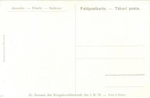 Pozsony, Pressburg, Bratislava; Infanterie Regiment Freiherr von David No. 72. / 72. Freiherr von Da...