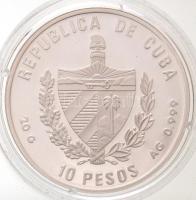 Kuba 2004. 10P Ag "Kubai orrszarvú leguán" T:PP
Cuba 2004. 10 Pesos Ag "Cuban Rock I...