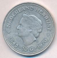 Hollandia 1970. 10G Ag "Julianna" T:2
Netherlands 1970. 10 Gulden Ag "Juliana" ...