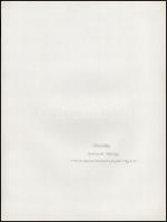 cca 1974 Gebhardt György (1910-1993) budapesti fotóművész hagyatékából 2 db vintage fénykép, felirat...