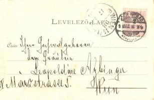 1898 Nagyvárad, Oradea; Kereskedelmi palota, Lloyd, Frankl, Freund Lajos és Társa, Silberstein B. és...