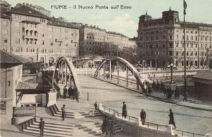 Fiume, Il Nuovo Ponte sull'Eneo / bridge, street view