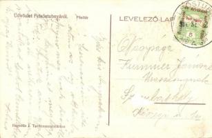 Felsőstubnya, Horná Stubna; templom belső, főoltár. Hegedűs J. kiadása / church interior, altar (Rb)