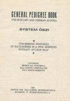 Lótenyésztés: Minden pedigreek könyve. (Magyarország és Német-Ausztria) Őszi-rendszer. Öt generációs...