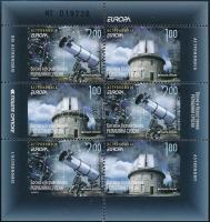Europe CEPT Astronomy stamp-booklet, Europa CEPT Csillagászat bélyegfüzet