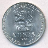Csehszlovákia 1981. 100K Ag "Otakar Spaniel születésének 100. évfordulója" T:1 
Czechoslo...