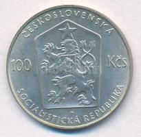 Csehszlovákia 1982. 100K Ag "Ivan Olbracht születésének 100. évfordulója" T:1- 
Czechoslo...