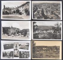 Sopron - 42 db régi és modern fekete fehér használatlan képeslap / 42 pre-1945 and modern black and white, unused postcards