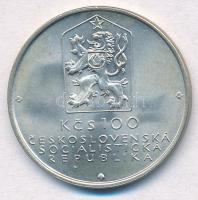 Csehszlovákia 1982. 100K Ag "Ceske Budejovice-i Lóvasút" T:1
Czechoslovakia 1982. 100 Kor...