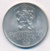 Csehszlovákia 1983. 100K Ag "Samo Chalupka halálának 100. évfordulója" T:1- 
Czechoslovak...