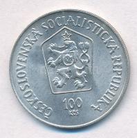 Csehszlovákia 1984. 100K Ag "Matej Bel születésének 300. évfordulója" T:1- 
Czechoslovaki...