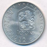 Csehszlovákia 1984. 100K Ag "Jan Neruda születésének 150. évfordulója" T:1
Czechoslovakia...