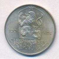 Csehszlovákia 1985. 100K Ag "Helsinki konferencia" T:1-
Czechoslovakia 1985. 100 Korun Ag...