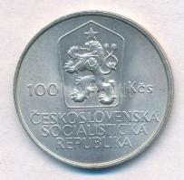 Csehszlovákia 1985. 100K Ag "200 éve született Jan Holly" T:1-
Czechoslovakia 1985. 100 K...