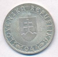 Szlovákia 1944. 10K Ag "Templomon kereszt" T:1-,2 kis patina
Slovakia 1944. 10 Korun Ag &...
