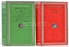 Három különböző kritikai kiadás kötetei: Loeb Classical Library (40, 213: Cicero; 57: Hésiodos; 193,...