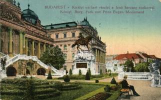 Budapest I. Királyi várkert, Jenő herceg szobor (EK)