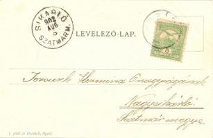 Bikszád-fürdő, Baile Bixad; források, park, vendéglő / springs, park, restaurant