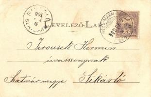 1901 Kőrösmező, Yasinia, Jassinja, Jasina (Máramaros); Tisza forrás, Menedékház, Keleti Kárpátok osz...